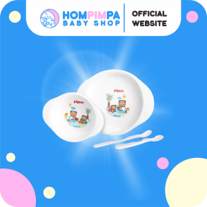 Pigeon Feeding Set Mini 03327 Bpa Free - Tempat Makan bayi
