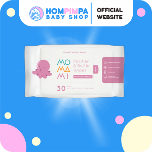 Momami Baby Pacifier & Bottle Wipes 30 Sheets