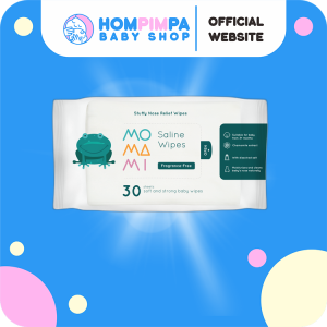 Momami Baby Saline Wipes 30 Sheets