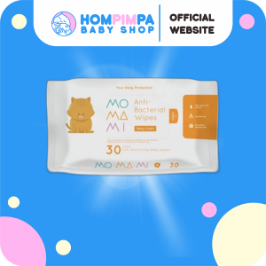 MOMAMI Baby Wipes Anti Bacterial 30S