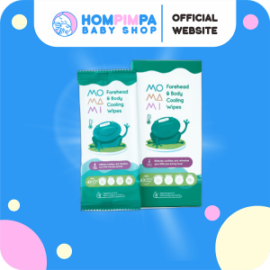 Momami Forehead & Body Cooling Wipes