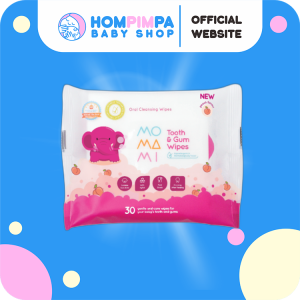 Momami Tooth & Gum Wet Wipes Baby Tissue